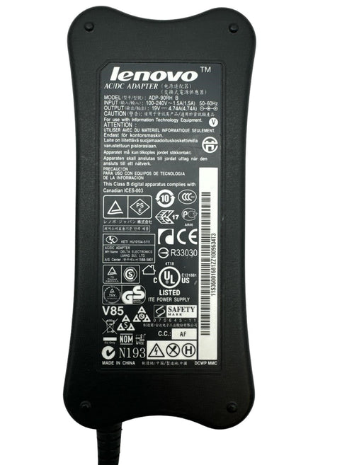 Lenovo Original 90W AC Adapter Laddare Lenovo ADP-90RH B