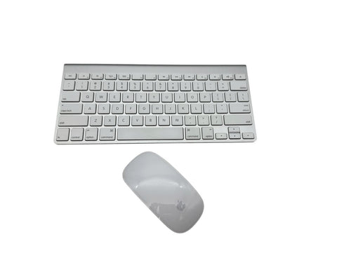 Tangentbord och mus Apple trådlöst (beg)
