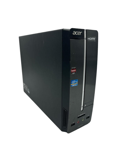 Begagnad Acer Aspire XC-600 Business Stationär dator (Intel Core i5 3330 @ 3.00GHz, 8 GB RAM, 256GB SSD, Windows 10