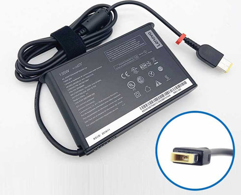 Lenovo original laddare 135W 20V 6.75 A laddare (beg)