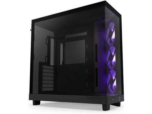 NZXT H6 Flow Case Dual Chamber RGB Mid Tower (svart)
