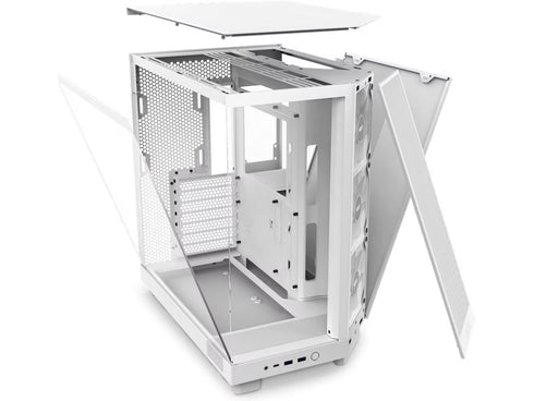 NZXT H6 Flow Case Dual Chamber RGB Mid Tower (svart)