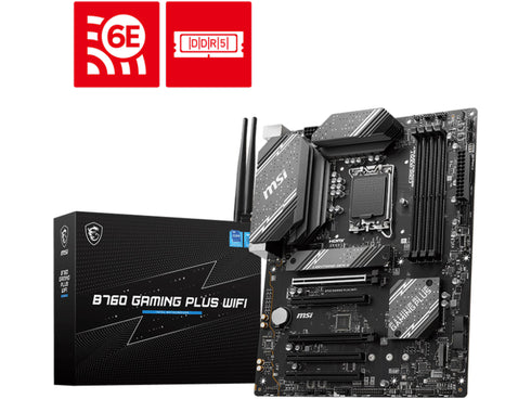 MSI B760 GAMING PLUS WIFI moderkort