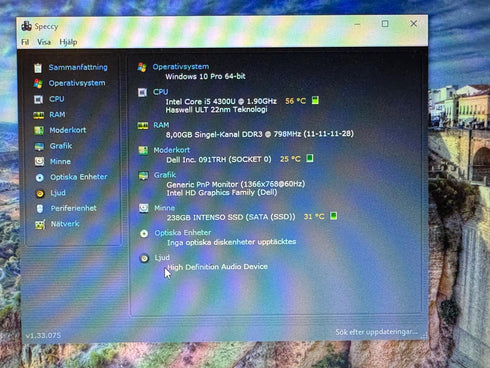Dell Latitude E7440 14" Full HD / i5-4300U / 8GB / 256 GB SSD / Win 10 (beg)