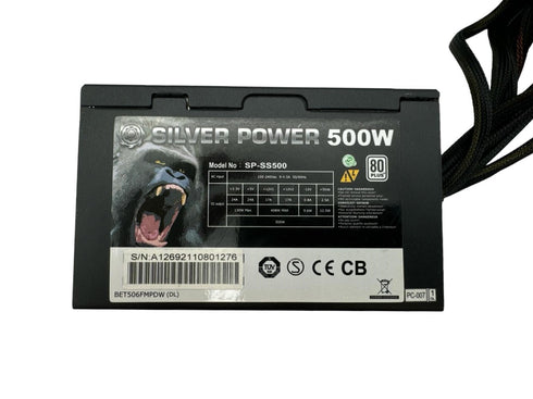 Silver Power 500W ATX 20+4 Power Supply/ nätaggregat