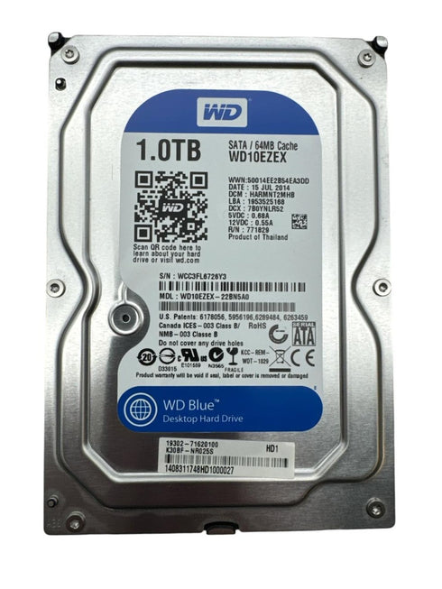 Hårddisk WD Blue 3.5" HDD – 1TB (Beg)