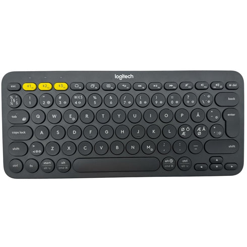 Logitech K380 Trådlöst tangentbord Bluetooth (grå)