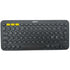 Logitech K380 Trådlöst tangentbord Bluetooth (grå)