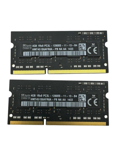 2st RAM-minnen SK Hynix 8GB 2X4GB DDR3L PC3L-12800S