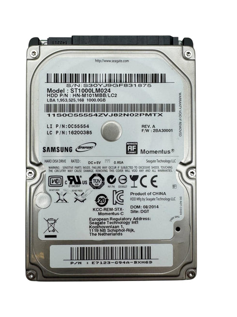 SAMSUNG hårddisk 2.5 - 1000gb (beg)
