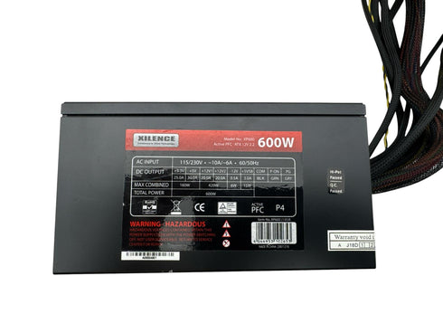 Xilence 600W Power Supply/ nätaggregat
