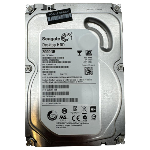 Seagate Desktop HDD 2TB SATA 7200 RPM ST2000DM001