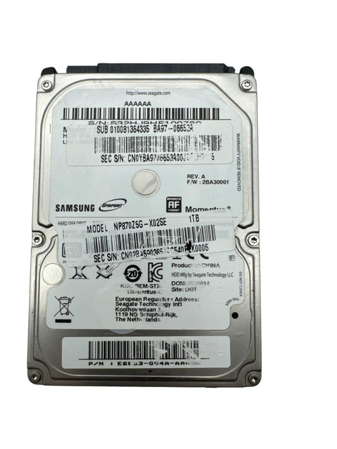 SAMSUNG hårddisk 2.5 - 1TB (beg)