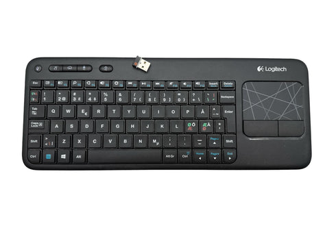 Logitech K400r trådlöst tangentbord med integrerad pekplatta