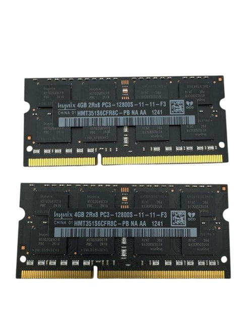 2st RAM-minnen Hynix 8GB 2X4GB DDR3L PC3L-12800S