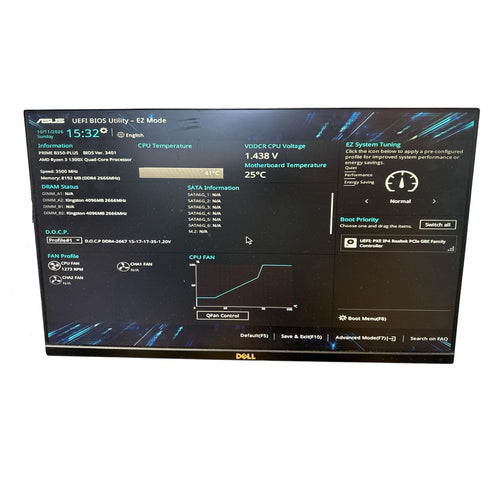 Uppgraderingspaket ASUS PRIME B350-PLUS + Ryzen 3 1300X + 8GB DDR4 + GTX 1060