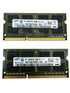 2st RAM-minnen Samsung 8GB 2X4GB DDR3L PC3L-10600S