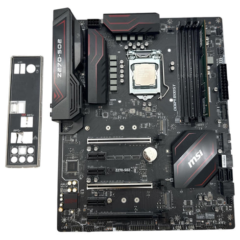 MSI Z270-S02 + Intel Core i5-7400 3.0GHz + 8GB DDR4