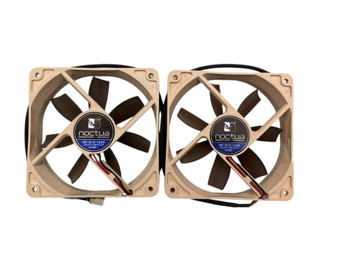 två ST Noctua NF-S12-1200 fläktar (beg)