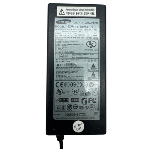 Original Samsung AC/DC Adapter AP04214-UV 14V 3.0A - Laddare för Samsung LCD Skärm