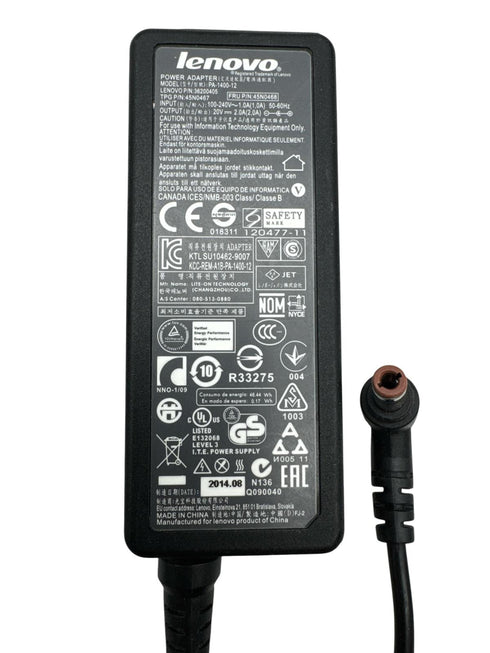 Lenovo AC-adapte 20V - 2.0A PA-1400-12 med nätsladd (beg)
