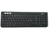Logitech K780 multi-device trådlöst tangentboard Nordisk - Svart (beg)