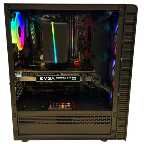 Gamingdator Ryzen 5 4500 – GTX 1070 8GB, 16GB RAM, SSD 240GB + HDD 2TB, RGB