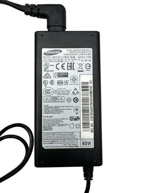 Samsung AC-adapter A6024_FPN / 24V 2.5A, 60W. (beg)