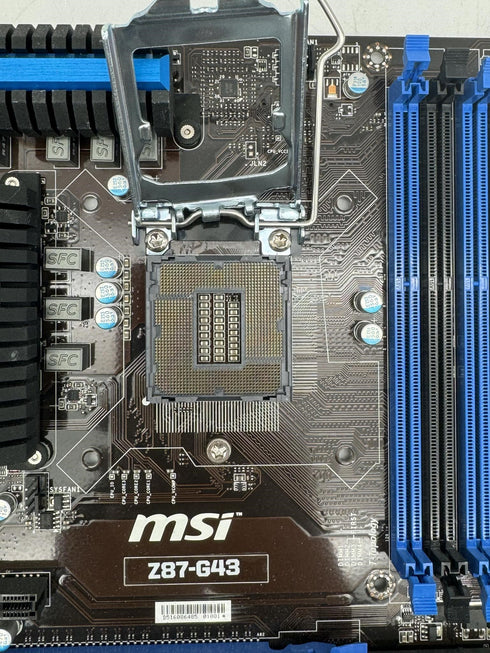 Moderkort MSI Z87-G43 ATX