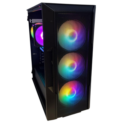 Gamingdator AMD Ryzen 5 5500 – RTX 2060 SUPER 8GB, 16GB RAM, 500GB SSD, 2000 gb seagate hårddisk RGB
