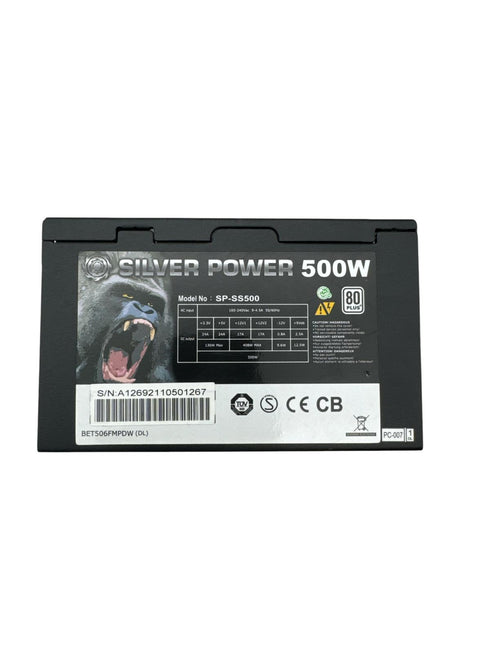 Silver Power 500W ATX 20+4 Power Supply/ nätaggregat