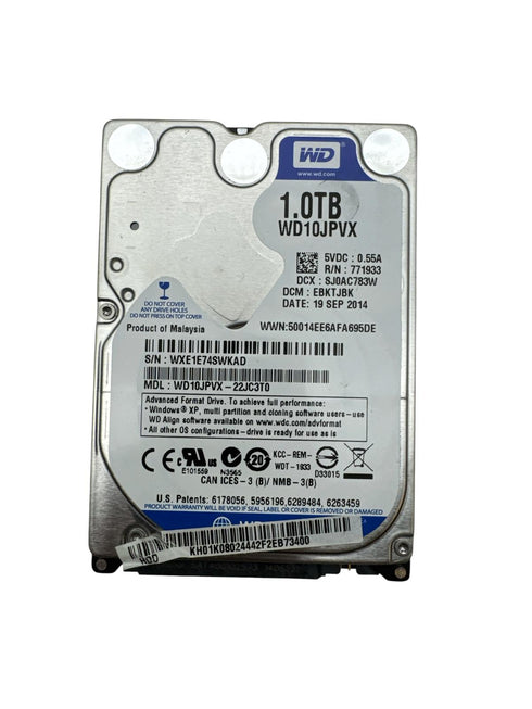 WD hårddisk med 1.0TB /2.5 Intern hårddisk (beg)