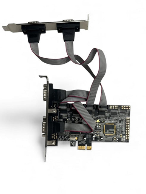 4-portars Native PCI Express RS232 seriellt adapterkort