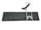 Voxicon Wired Slim Metal Tangetbord 280 Nordisk (beg)