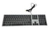 Voxicon Wired Slim Metal Tangetbord 280 Nordisk (beg)