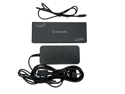 Prokord USB-C 5K Universal Docking Station PD Dual 4K Display PK-5KDLC