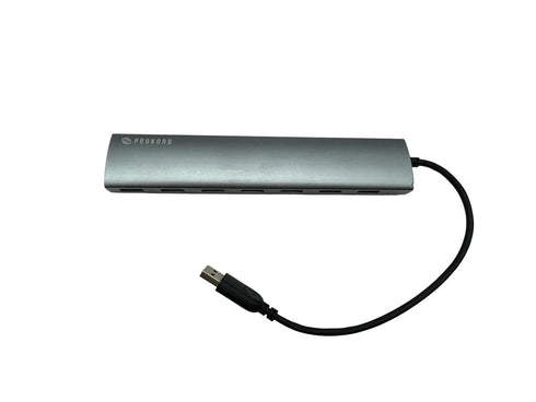 PROKORD USB-hubb med 7 portar (beg)
