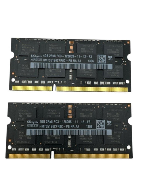 2st RAM-minnen SK Hynix 8GB 2X4GB DDR3L PC3L-12800S