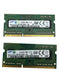 2st RAM-minnen Samsung 8GB 2X4GB DDR3L PC3L-12800S