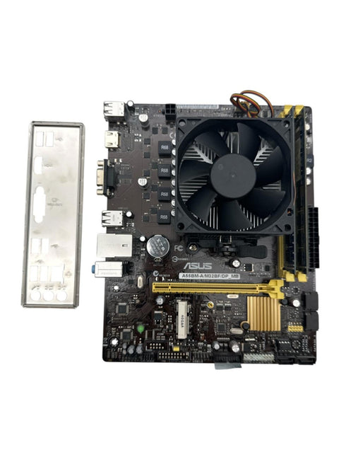 Moderkort ASUS A55BM-A/M32BF med Processor och RAM minne