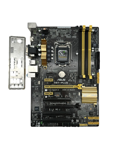 Moderkort ASUS H87-PLUS LGA1150 ATX