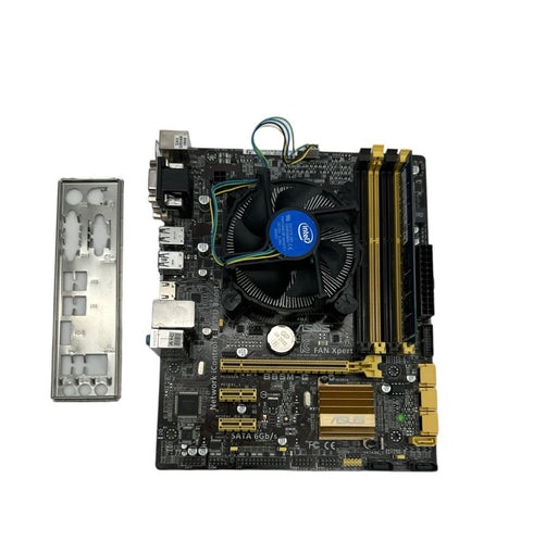 Moderkort ASUS B85M-G med Processor intel core i5-4690k(och RAM minne 8GB