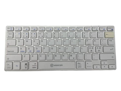 Voxicon DK-400B-WHT Tangentbord Bluetooth