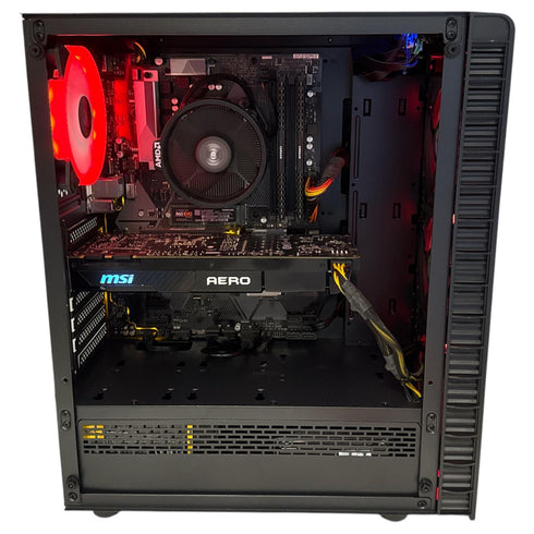 Gaming-PC Ryzen 5 2600X GTX 1070 16GB DDR4 250GB SSD + 2TB HDD
