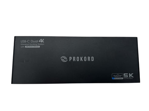 Prokord USB-C 5K Universal Docking Station PD Dual 4K Display PK-5KDLC