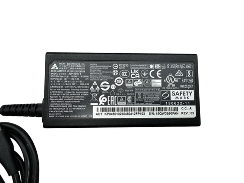 Delta Electronics Laddare/AC-adaptrar universell 45W USB-C modell (ADP-45HG B.) (beg)