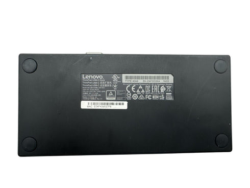 Lenovo ThinkPad USB-C Dockningsstation 40A9 med 90W laddare beg