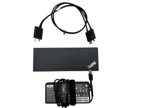 Lenovo ThinkPad Thunderbolt 4 WorkStation Dock - Portreplikator - Thunderbolt 4 - 2 x DP, HDMI, 2 x Thunderbolt - 1GbE - 135 Watt (beg)