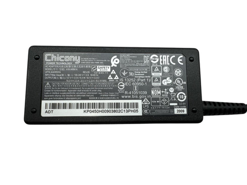 Chicony Laddare/AC-adaptrar modell (A16-045N1A) Typ USB-C. (beg)