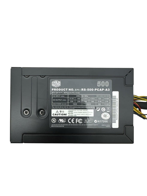 Cooler Master 500W RS-500-PCAP-A3 Power Supply/ nätaggregat (beg)